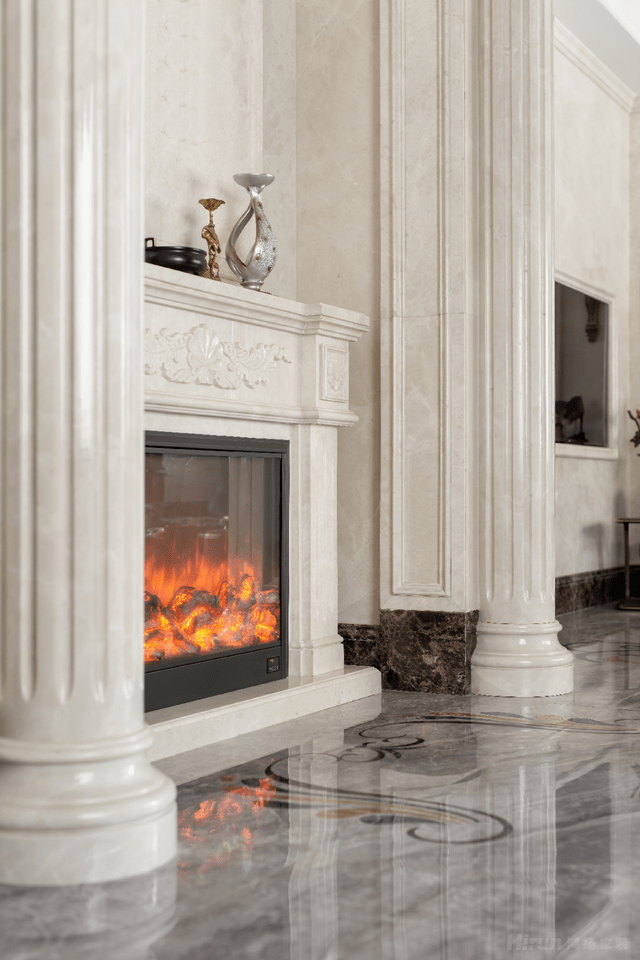 400平米别墅装修案例,鸿扬家装个性定制无懈可击_空间_罗马柱_木质