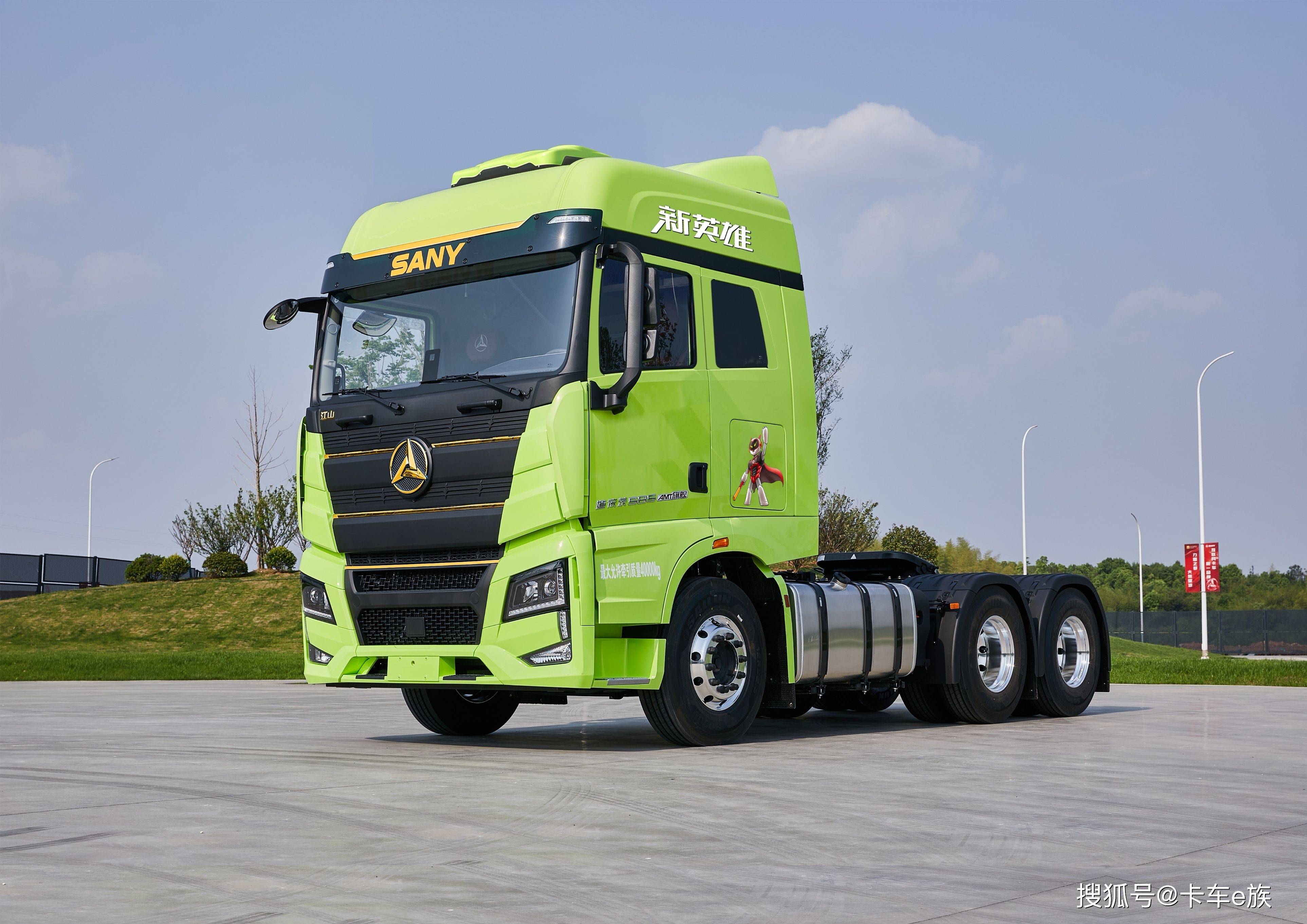 动力不输解放j7三一新英雄重卡是真的湘