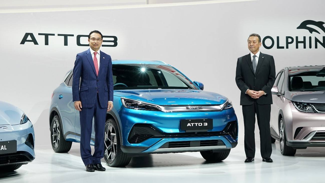 2005年7月,比亚迪进入日本,比亚迪日本分公司应运而生.