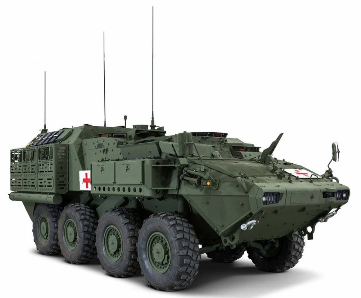 原创加拿大向乌克兰提供39辆acsv型装甲车这款大八轮有何特长