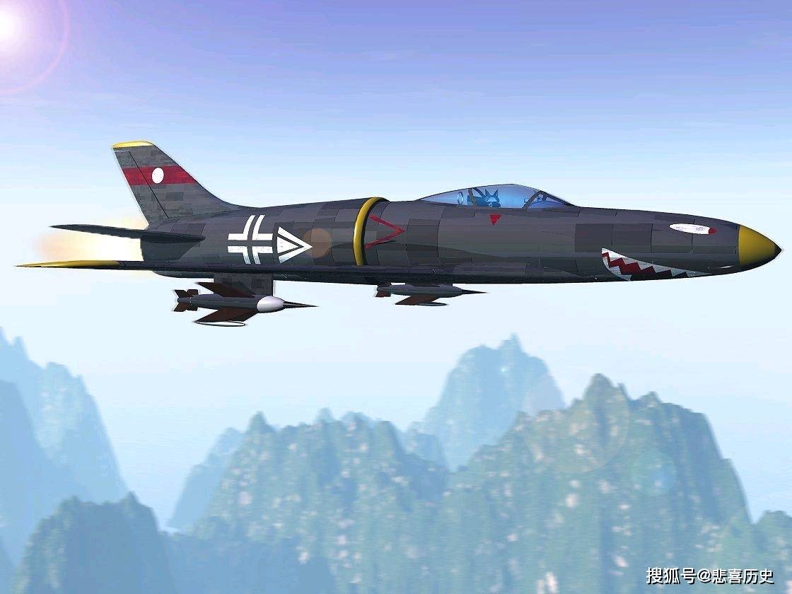 me p.1101世界第一种喷气式战斗机_德国空军_机身_机翼