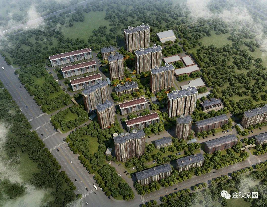 优势"金秋家园"住宅小区,位于京北生态新城最核心的位置