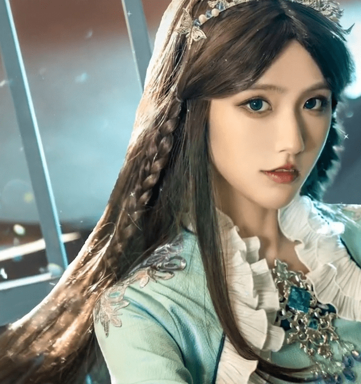 比动漫还美,女生cos《斗罗大陆》宁荣荣,成品跨越次元壁_角色_国漫