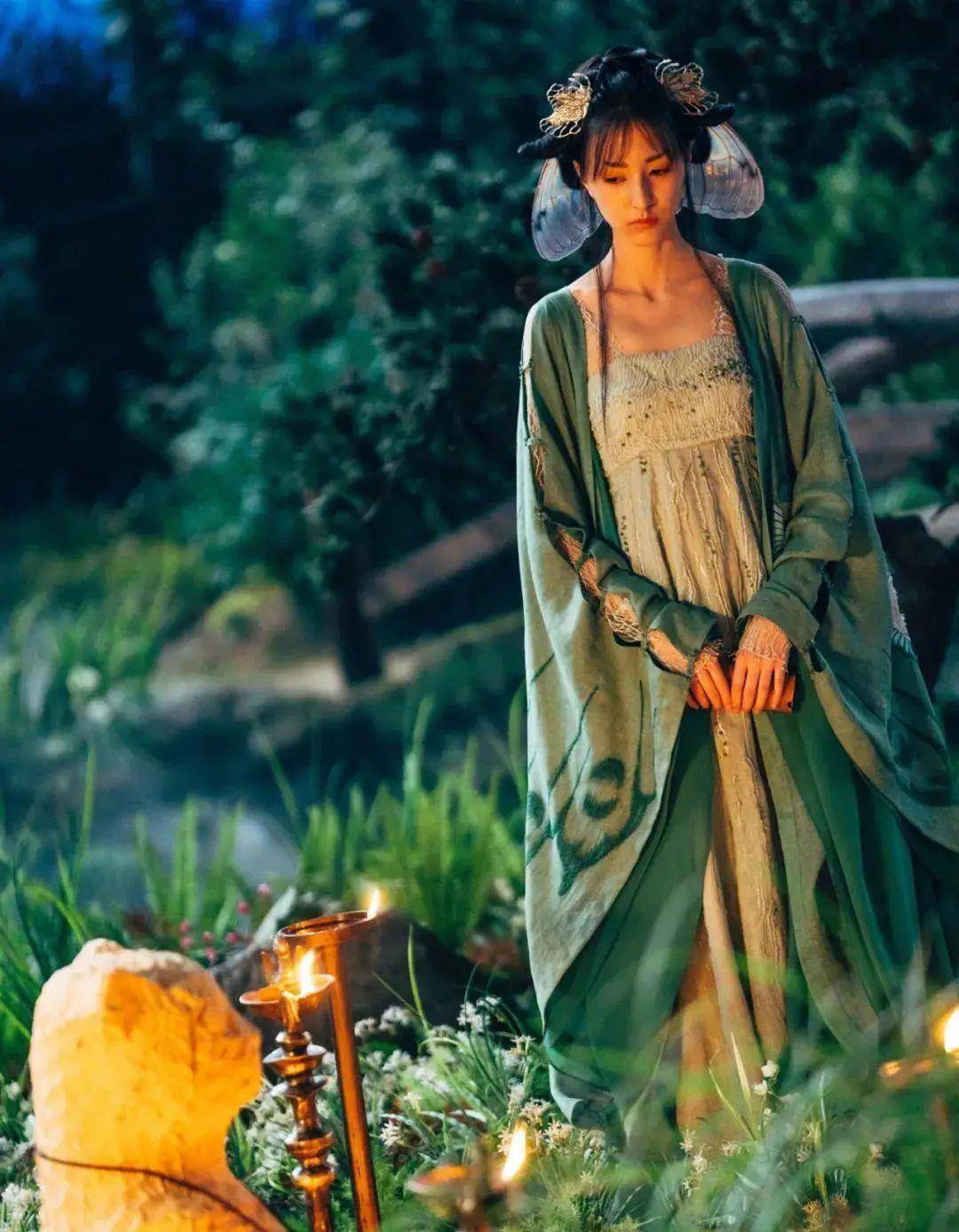 王悦伊饰演的丹音一角,特别灵动仙气有木有!