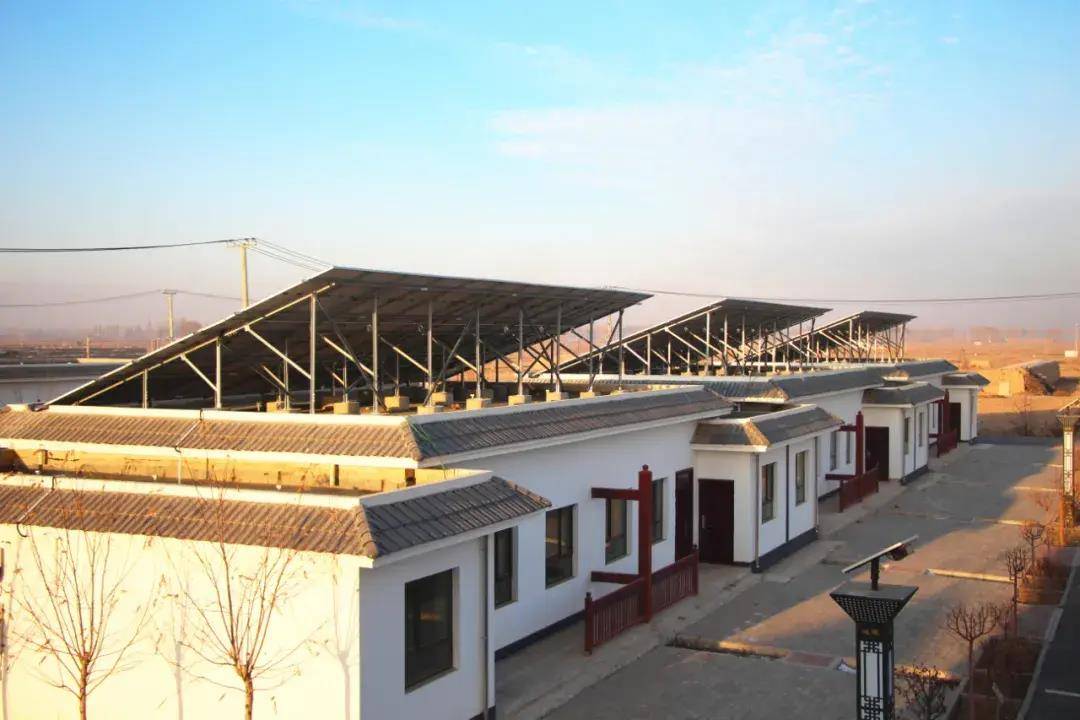 原创高台县巷道镇冬日无闲抓项目铺就振兴阳光路