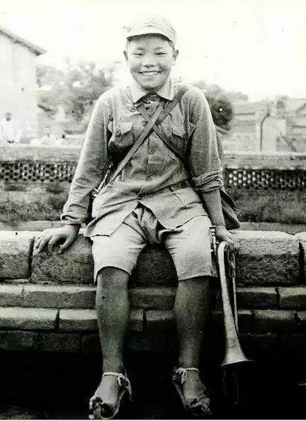 抗战中的中国童子军老照片