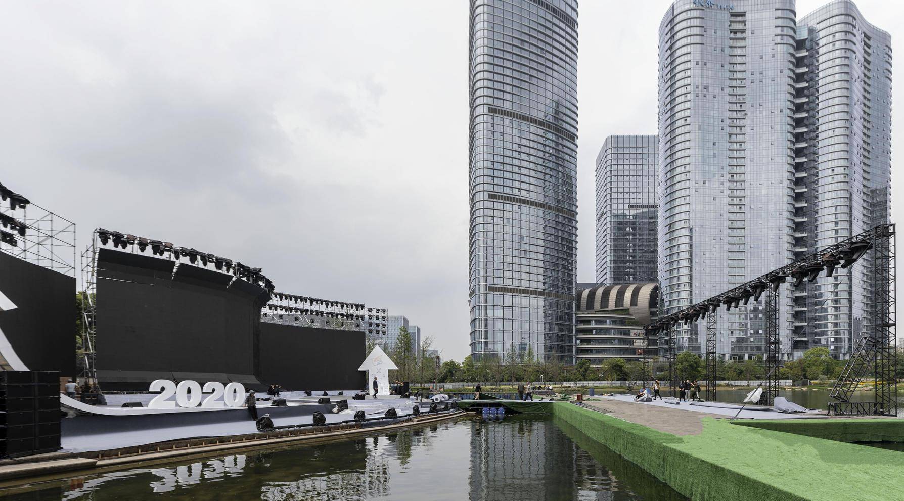 水上观众席首秀！中国美好生活城市发布晚会将在成都交子公园上演