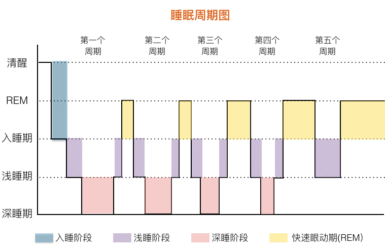 正常睡眠时间表图图片