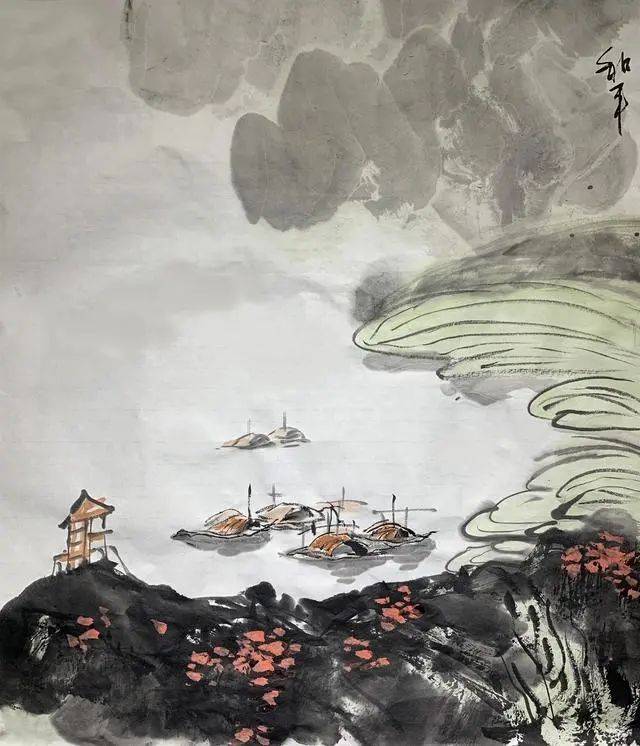 敢画了,也能画了:张际才写意山水画2022夏季训练营(第8期)圆满结束