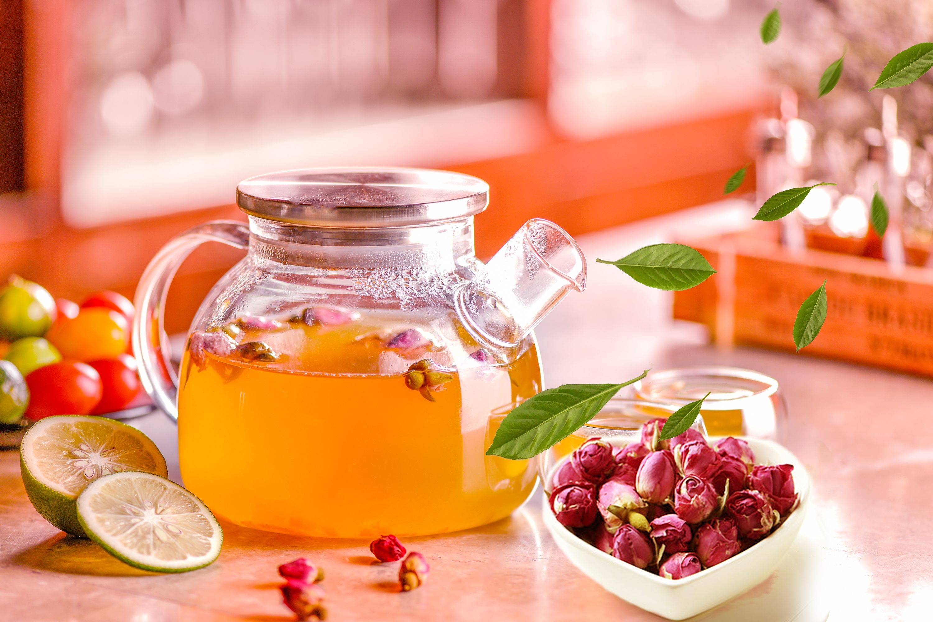 想喝健康美味花果茶,就来百茶帮茶空间