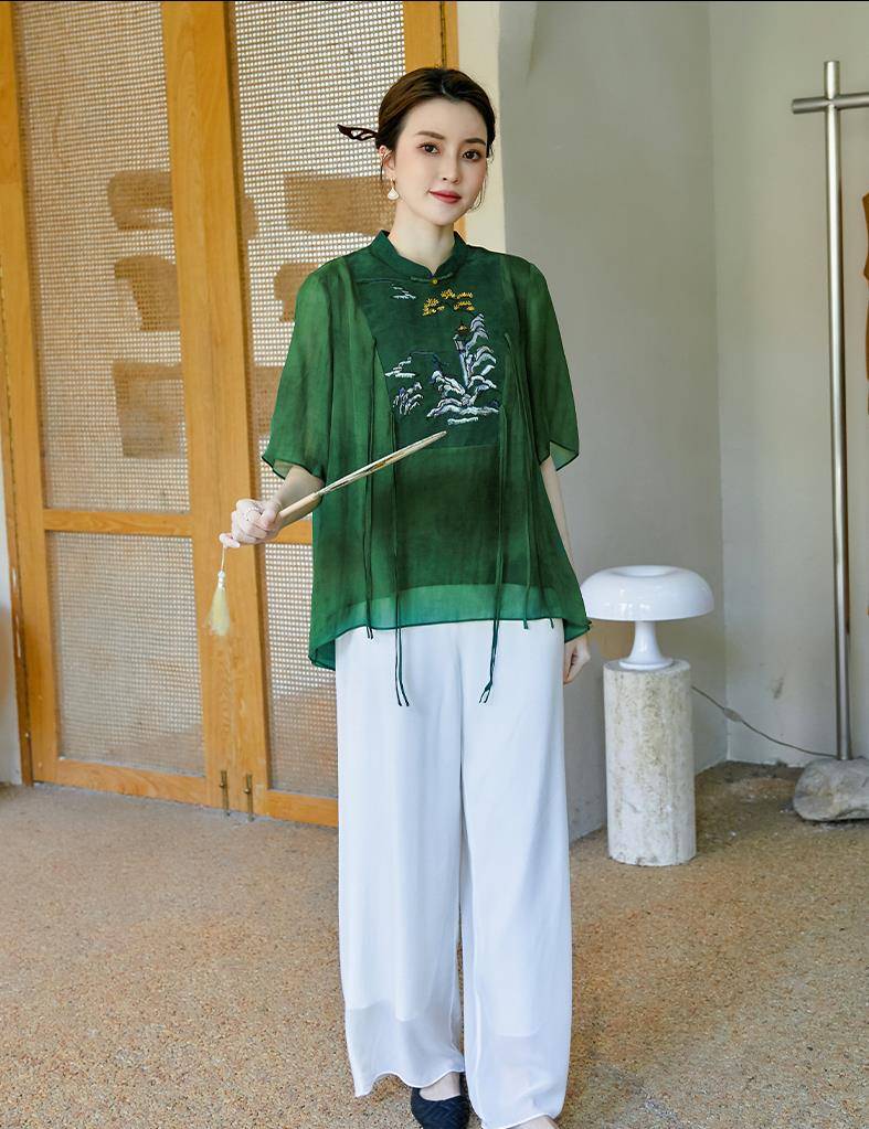 原创年纪大了不会穿衣服试试新中式穿搭古典又时髦