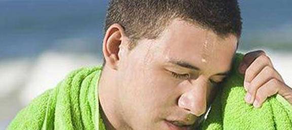 身体各部位出汗是什么原因?_情况_体育运动_人体