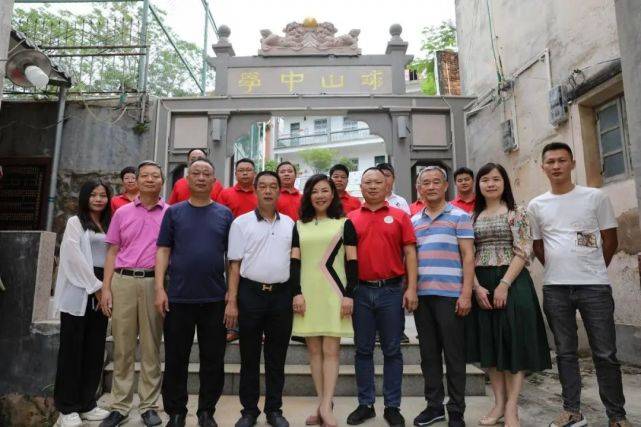 许桦董事长到球山中学指导工作_许应裘_老先生_教育