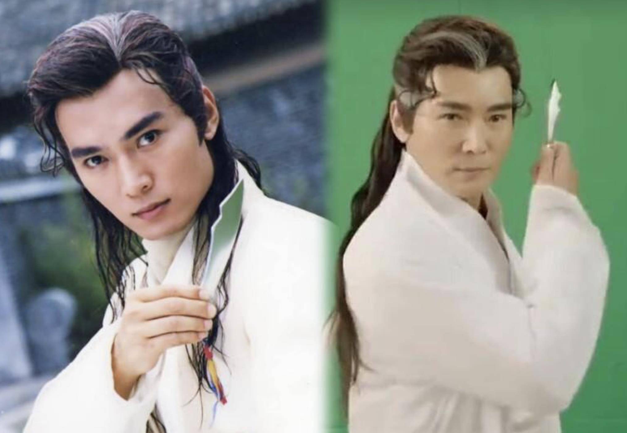 第1次饰演李寻欢时,焦恩俊32岁,第2次饰演李寻欢时,焦恩俊35岁.