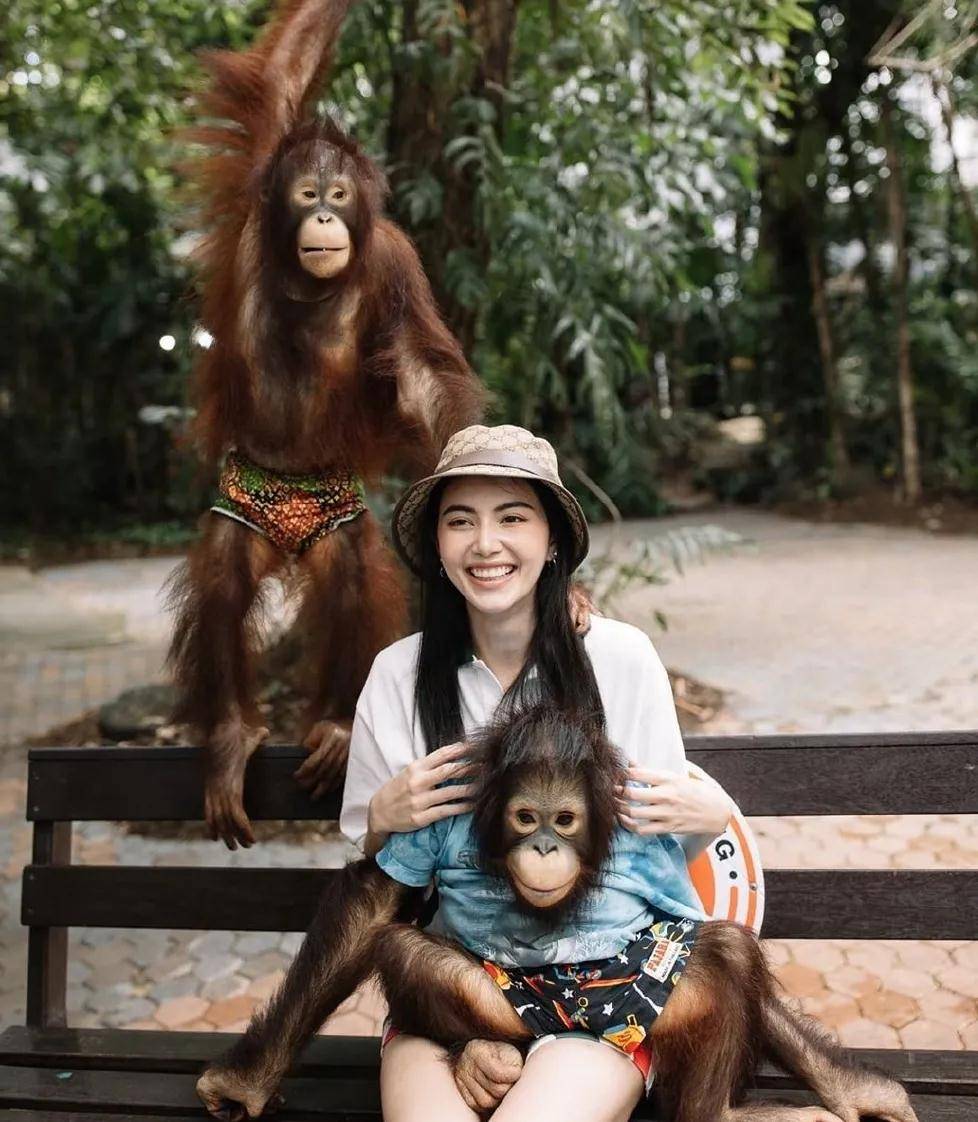 泰星mai最美的旅行穿搭模板也是她泰最in带货女王