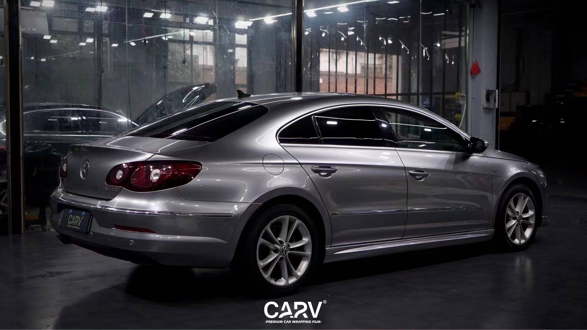 大众cc卡孚改色膜白金gt银,让人"毫无抵抗力"的颜色_搜狐汽车_搜狐网