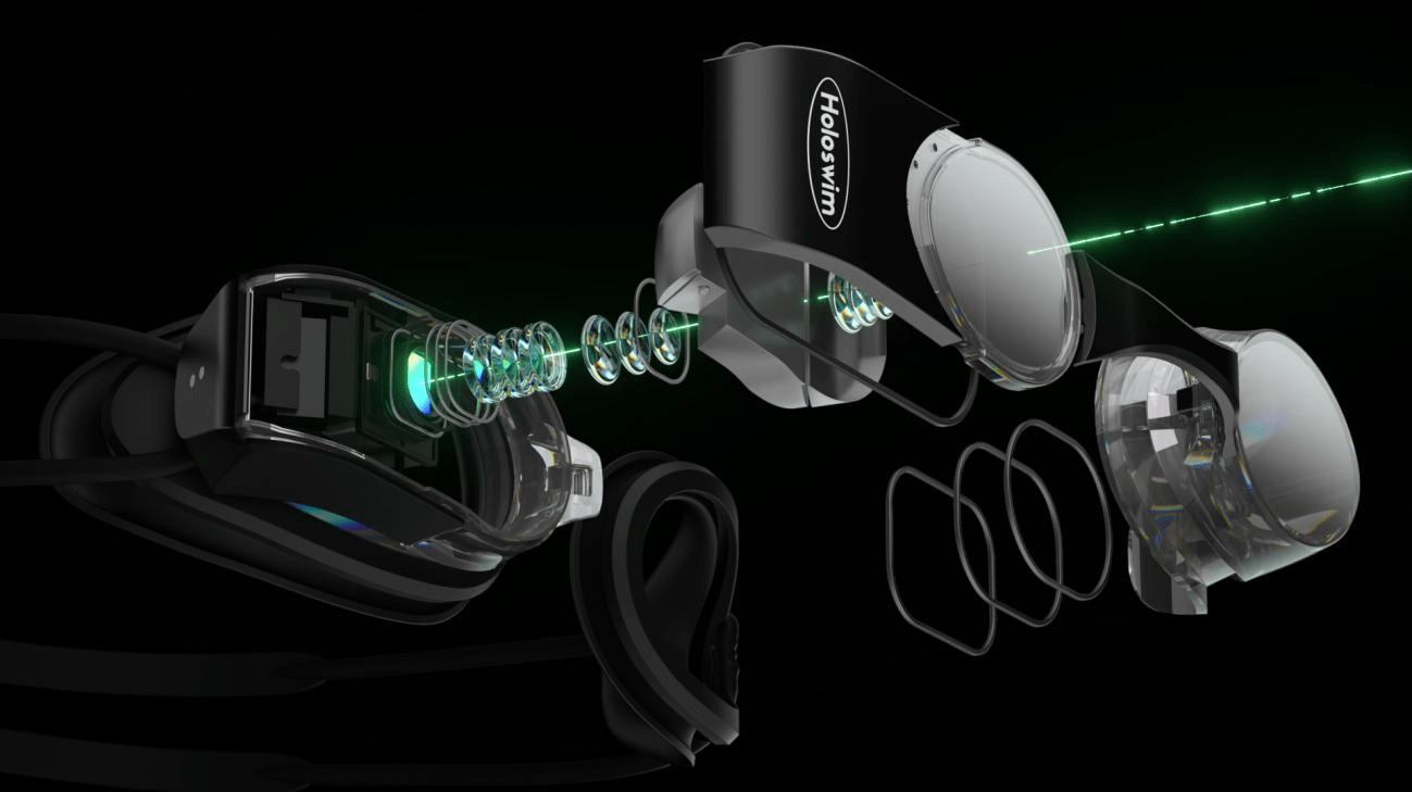 光粒ar智能泳镜holoswim2开启海外众筹