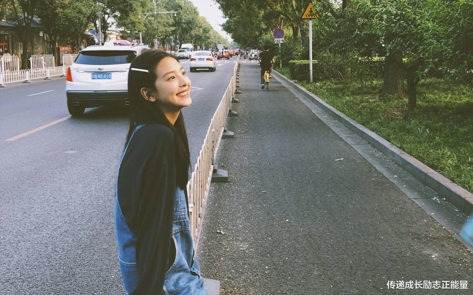 章若楠生日穿紫裙甜美似公主她不愧是氧气女神更是励志女神