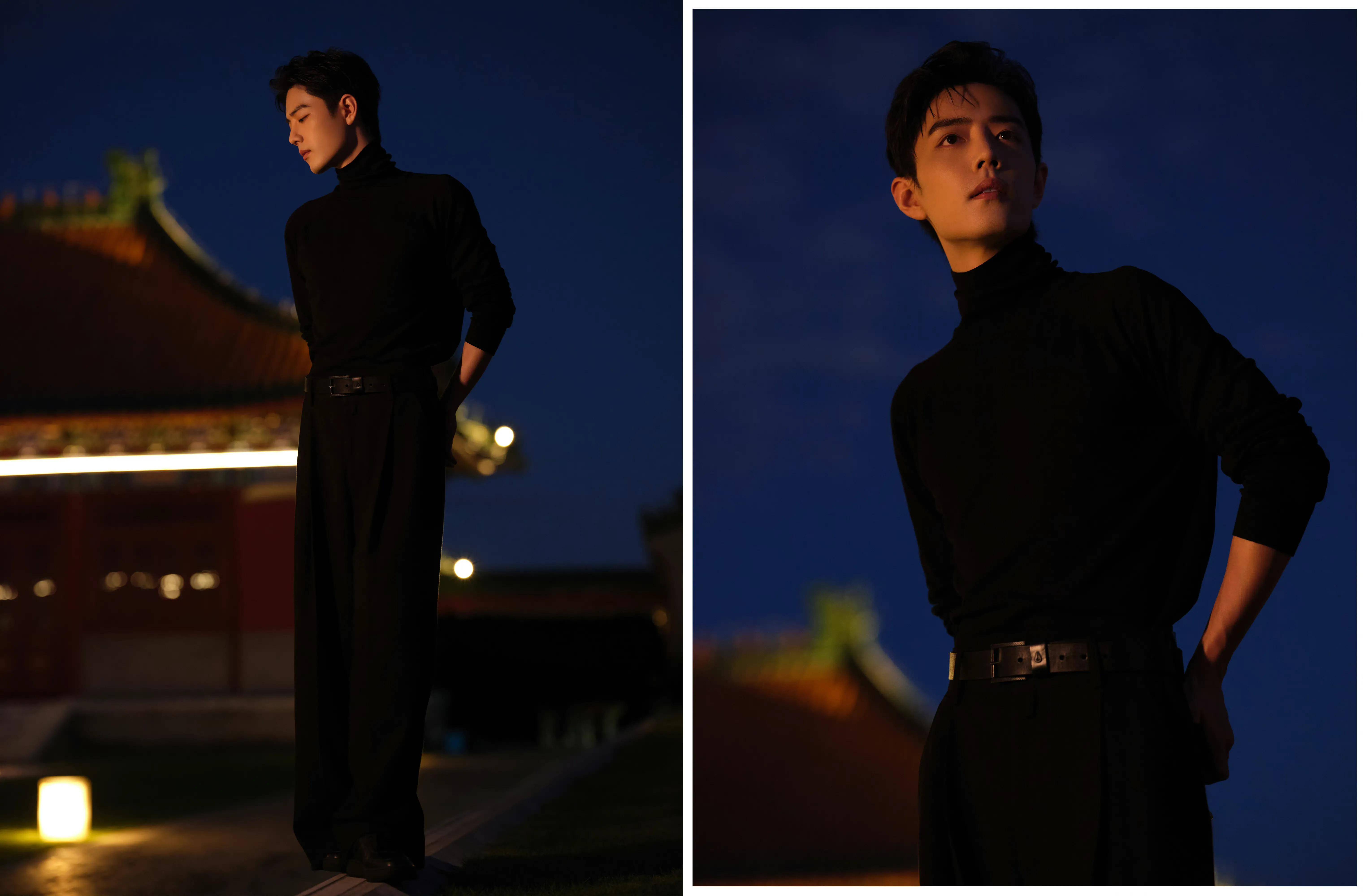 从2022《叁拾》写真战说说对肖战的一些感性认识_世界_场景_黑色