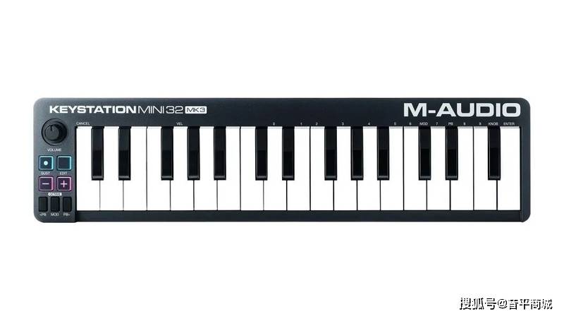 Keystation MK3 | 第三代高性价比极简风MIDI键盘_按钮_控制_琴键