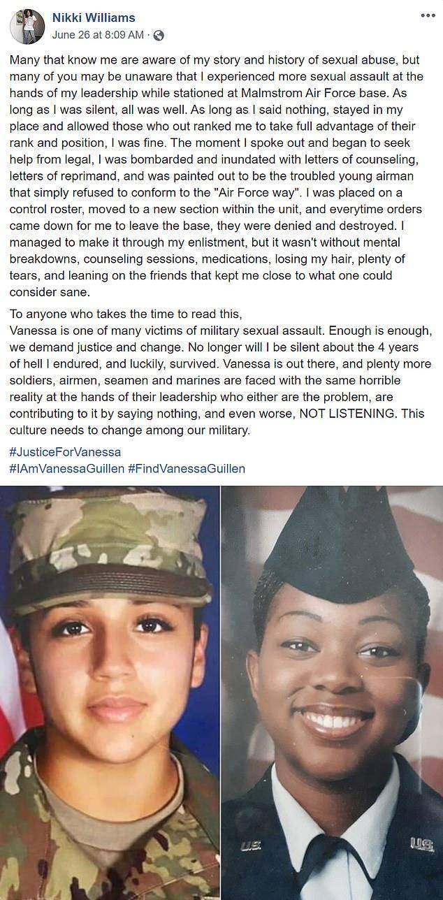 女兵神秘失踪,竟揭开美军恶臭历史:性侵霸凌后尸体扔海里_vanessa