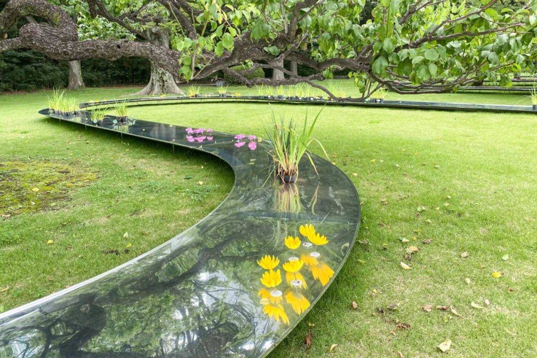 妹岛和世谈新作《水明》:让一湾曲水映照日月星辰_装置_庭园_kazuyo