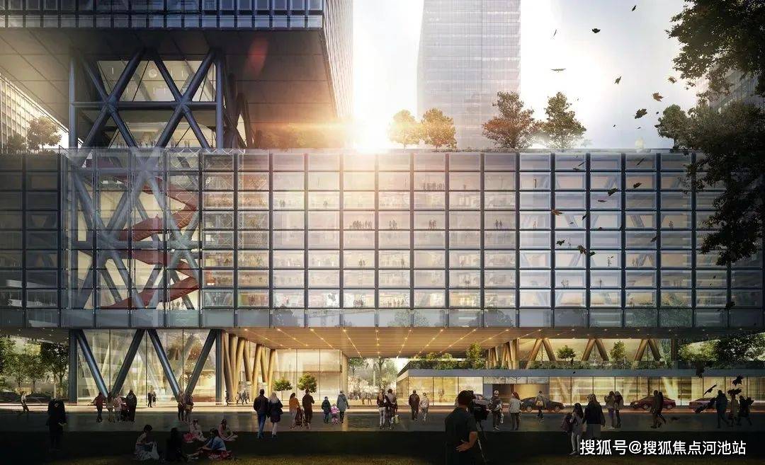 深圳“后海总部基地”那些正在和将要建的新项目介绍！_建筑_@ennead_地块