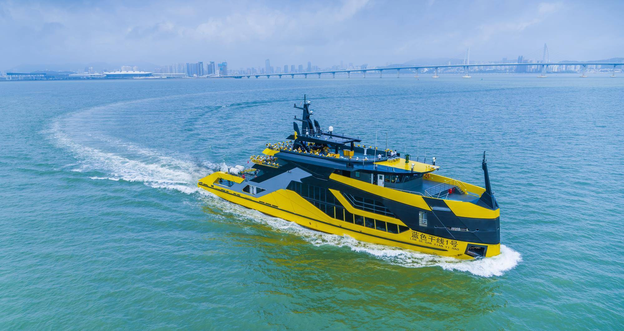 "畅游伶仃洋"海上观光旅游航线启航_珠海_游客_大黄蜂