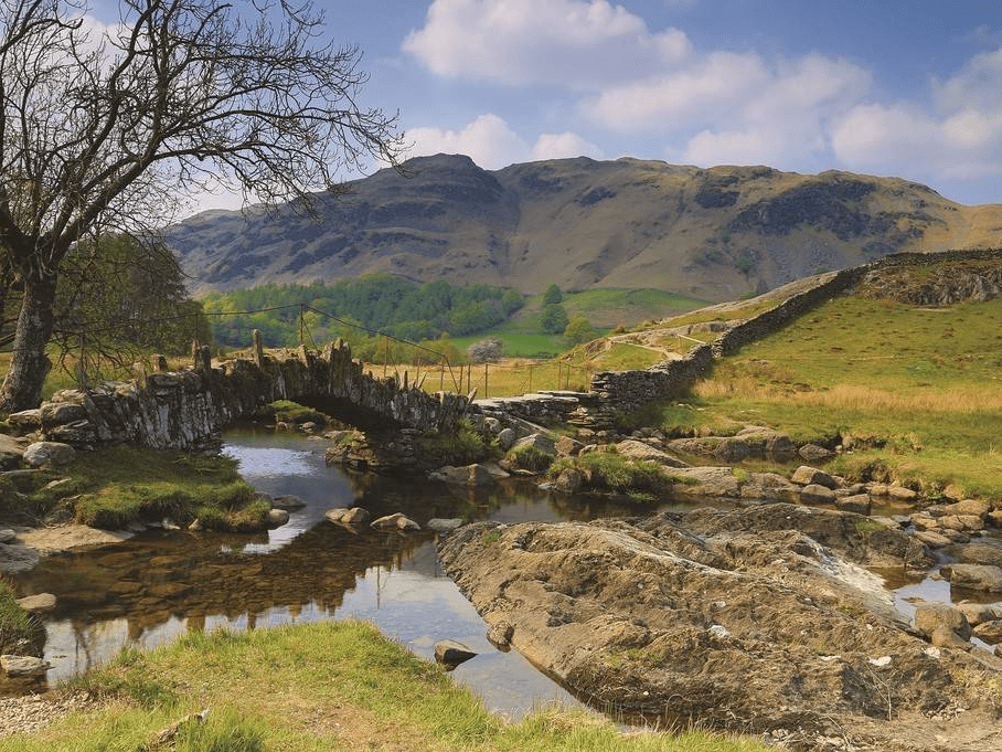 英格兰坎布里亚郡美景令人心旷神怡