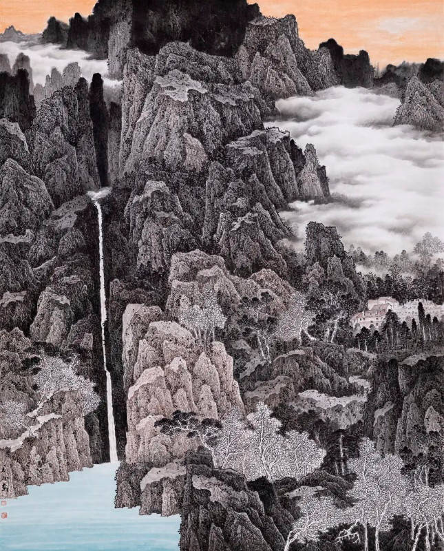 泰丰文化将通过数字艺术展厅充分展现王玉山传统笔墨中的山水情结,在