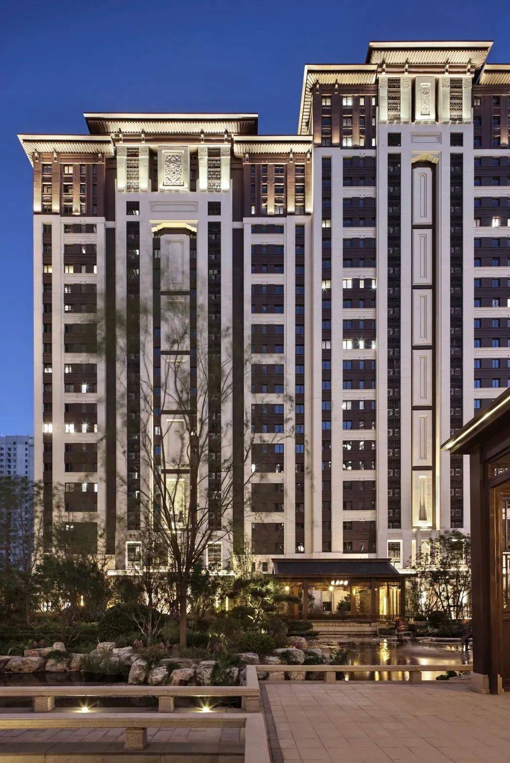 如何打造国际化审美的新中式立面?_建筑_传统_元素