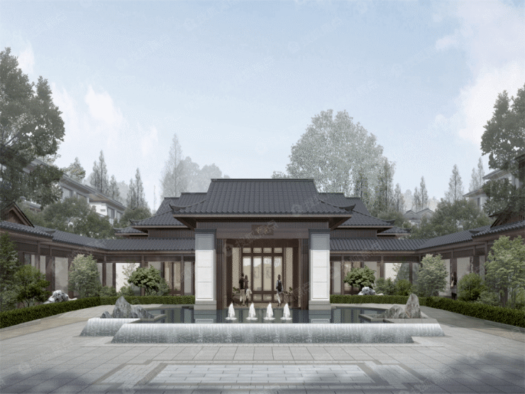 纯中式合院项目——绿城·凤凰和庐_银川_建筑_生活