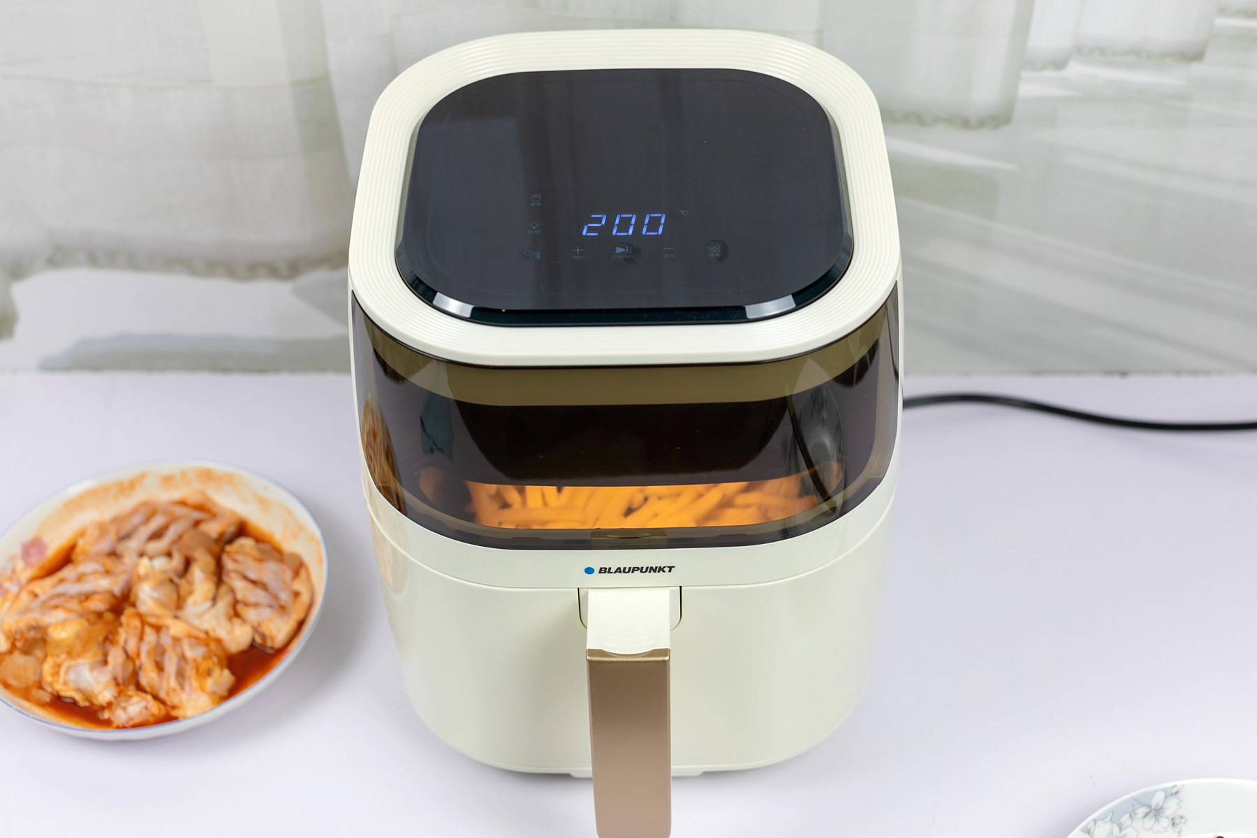 看得见的美味,蓝宝可视化空气炸锅,让健康美食轻松享用