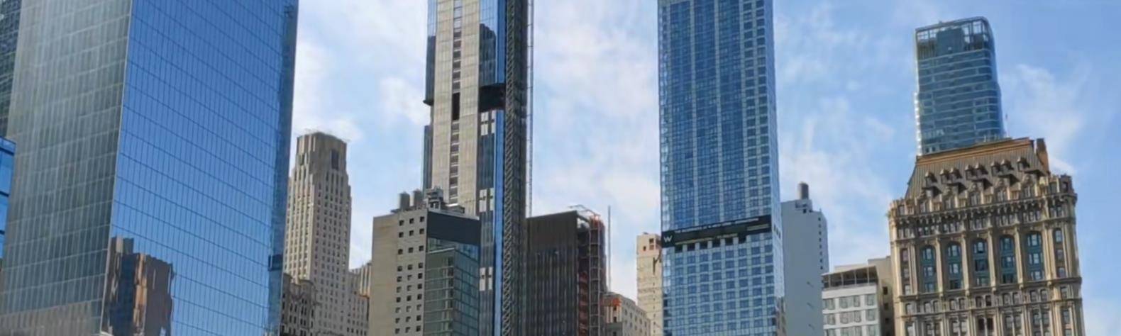 国外纽约高楼之新世贸大厦中心一号楼，总高达541米