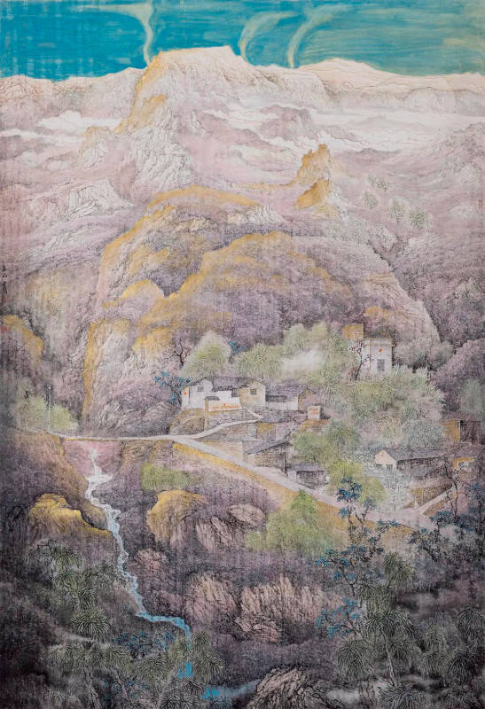 国画名家丨王玉山:用传统笔墨绘就新时代画卷_中国美协_作品展_全国
