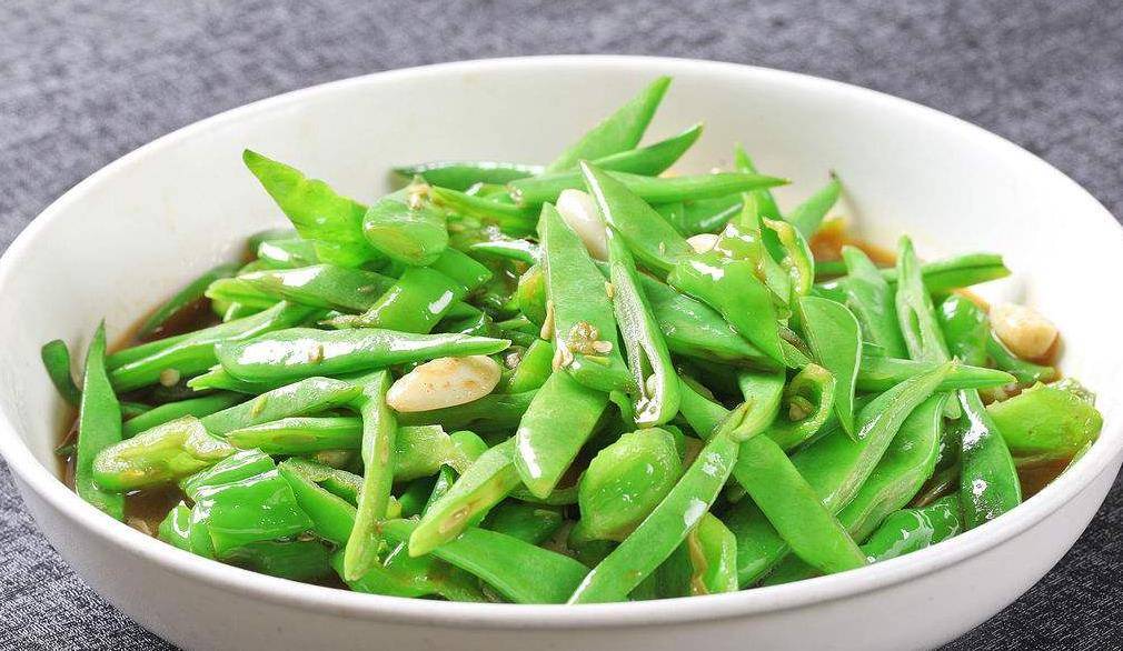 快手家常菜蒜蓉扁豆,做好之后比肉香,步骤简单轻松做好_处理_调料