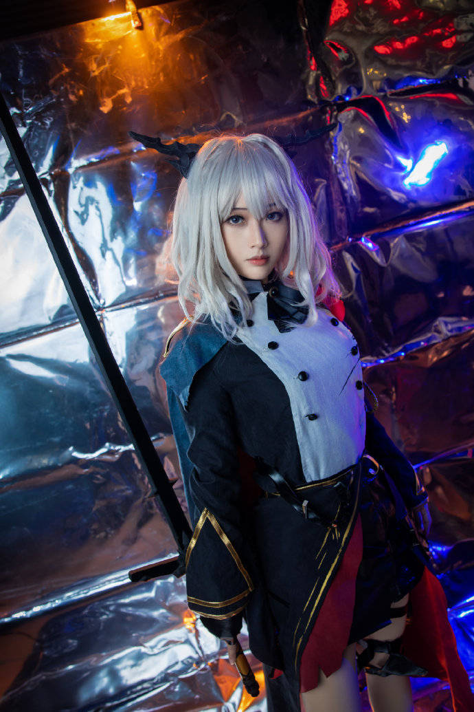 cos:明日方舟塔露拉cosplay正片10p-棚娘酒醬_伊喵_白嫖_部落