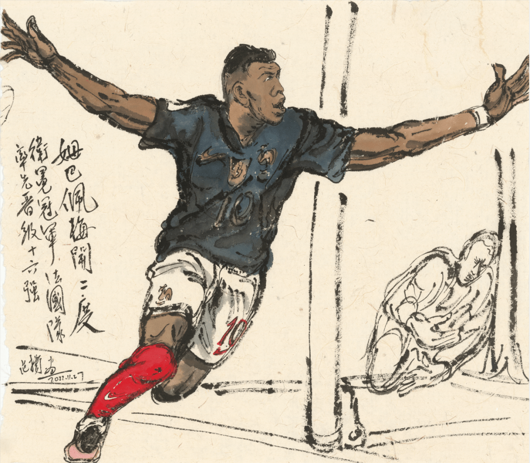 范扬的画中世界_赛场_先生_体育运动