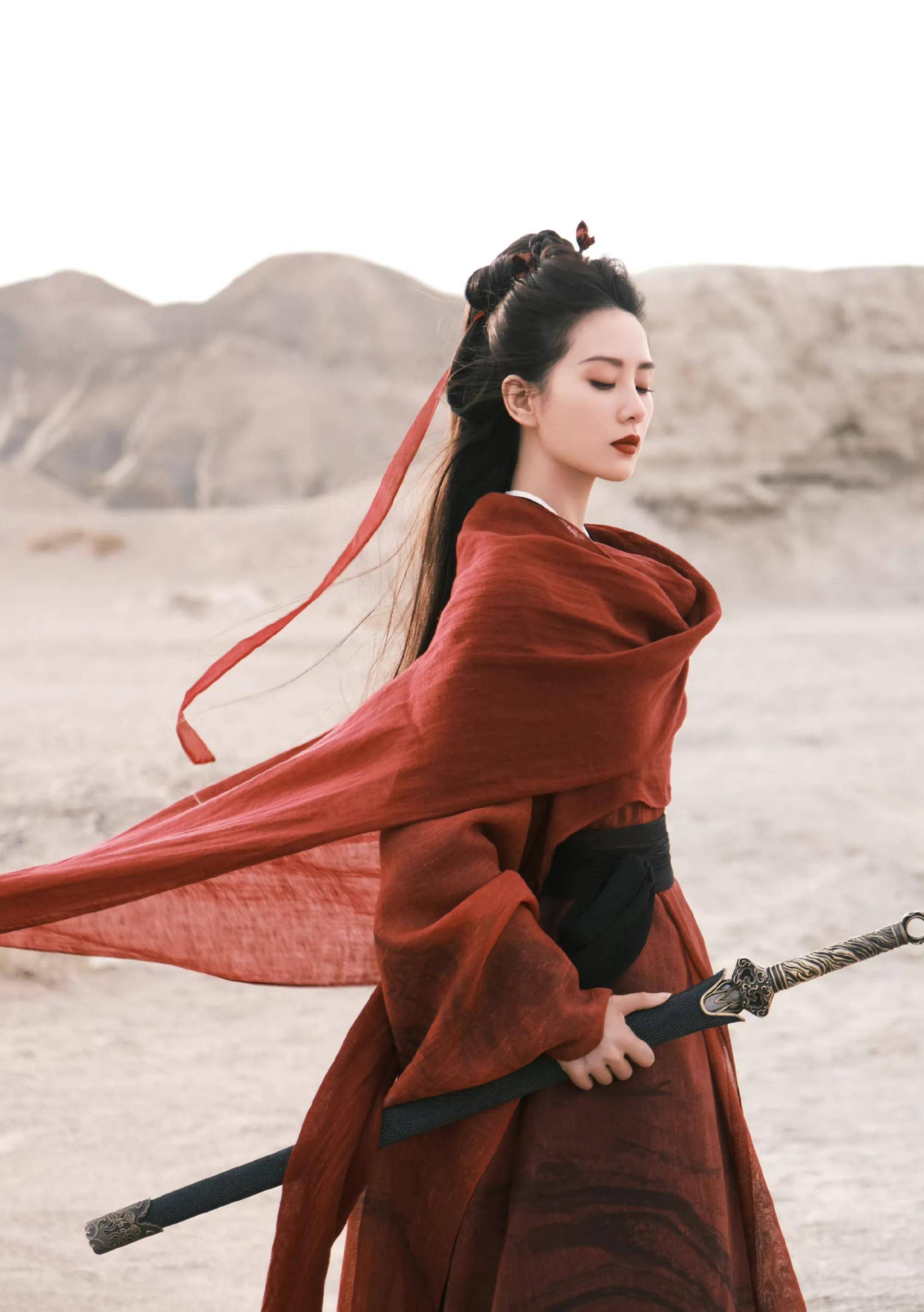 刘诗诗的新剧女侠造型_气质_古装_女神