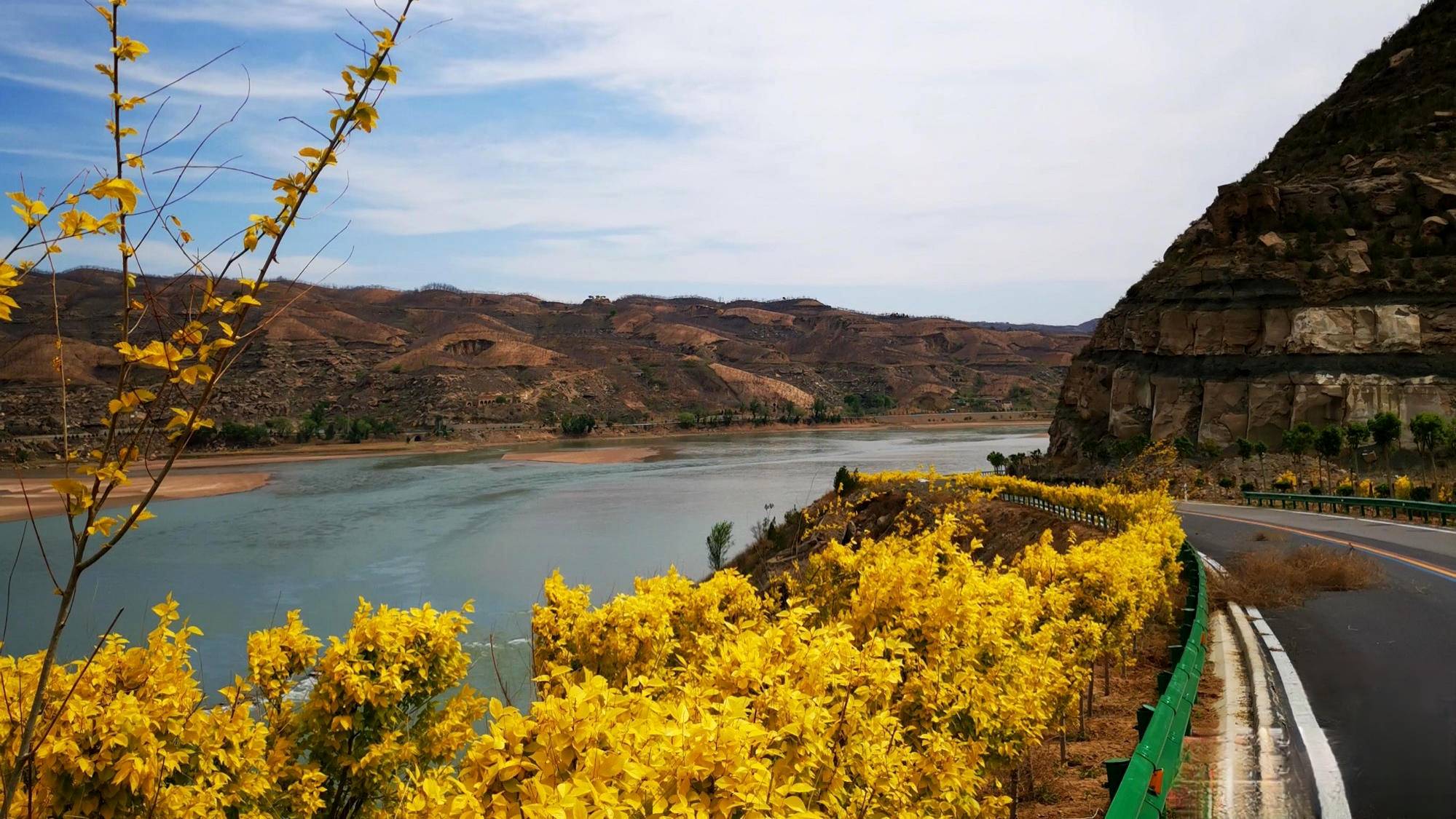 旅游公路传统村落美丽乡村高山草甸离石大东沟方山梅洞沟交城庞泉沟