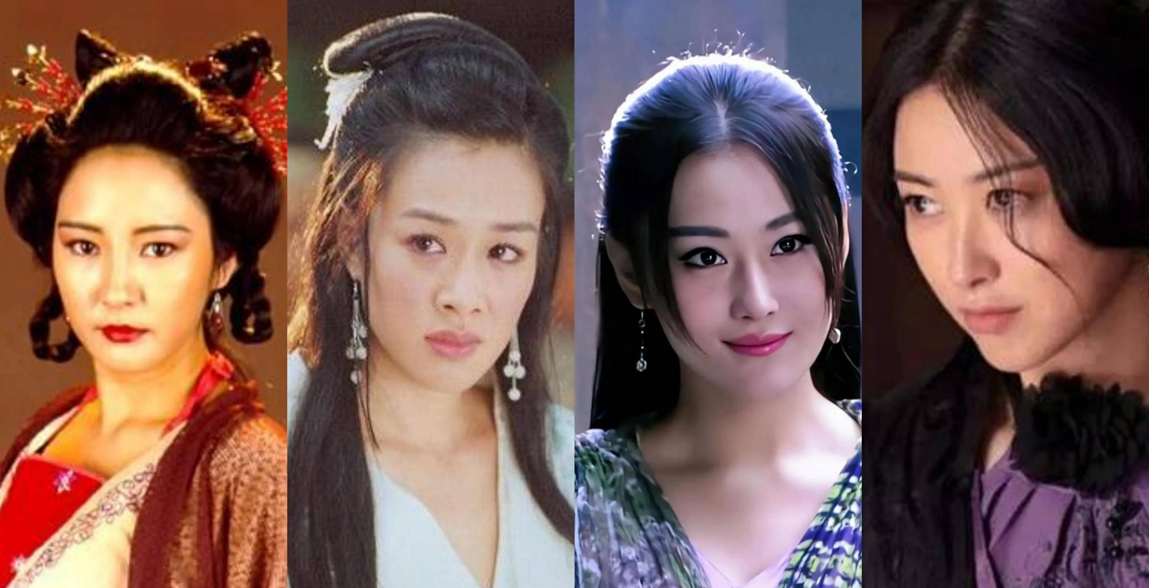 盘点《天龙八部》4个版本中的女性角色,你的童年女神是哪位_阿朱_金庸