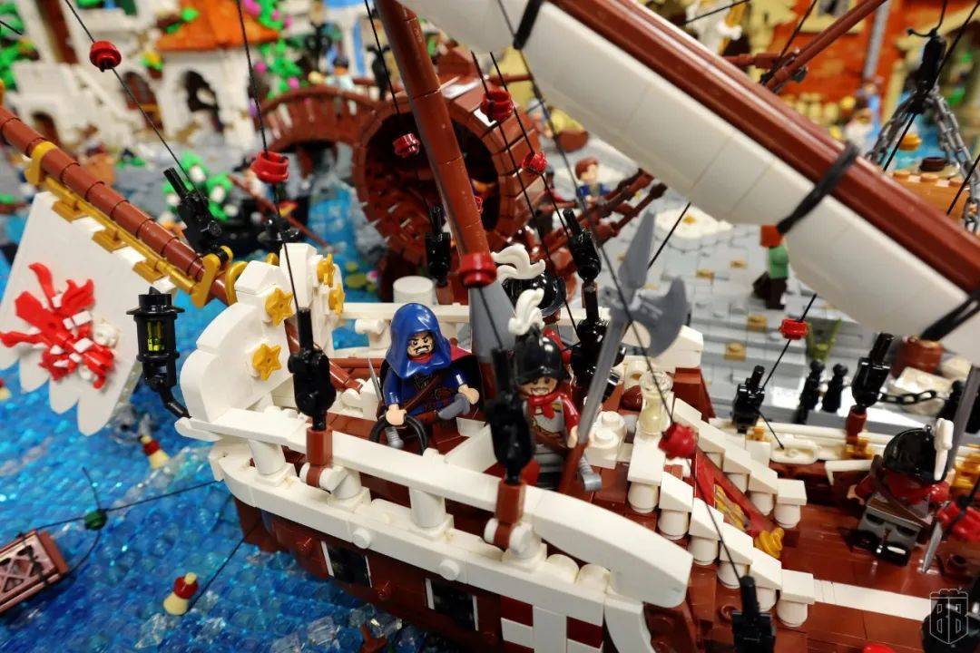 超细节的刺客信条威尼斯水城!乐高优秀moc作品日赏【vol.