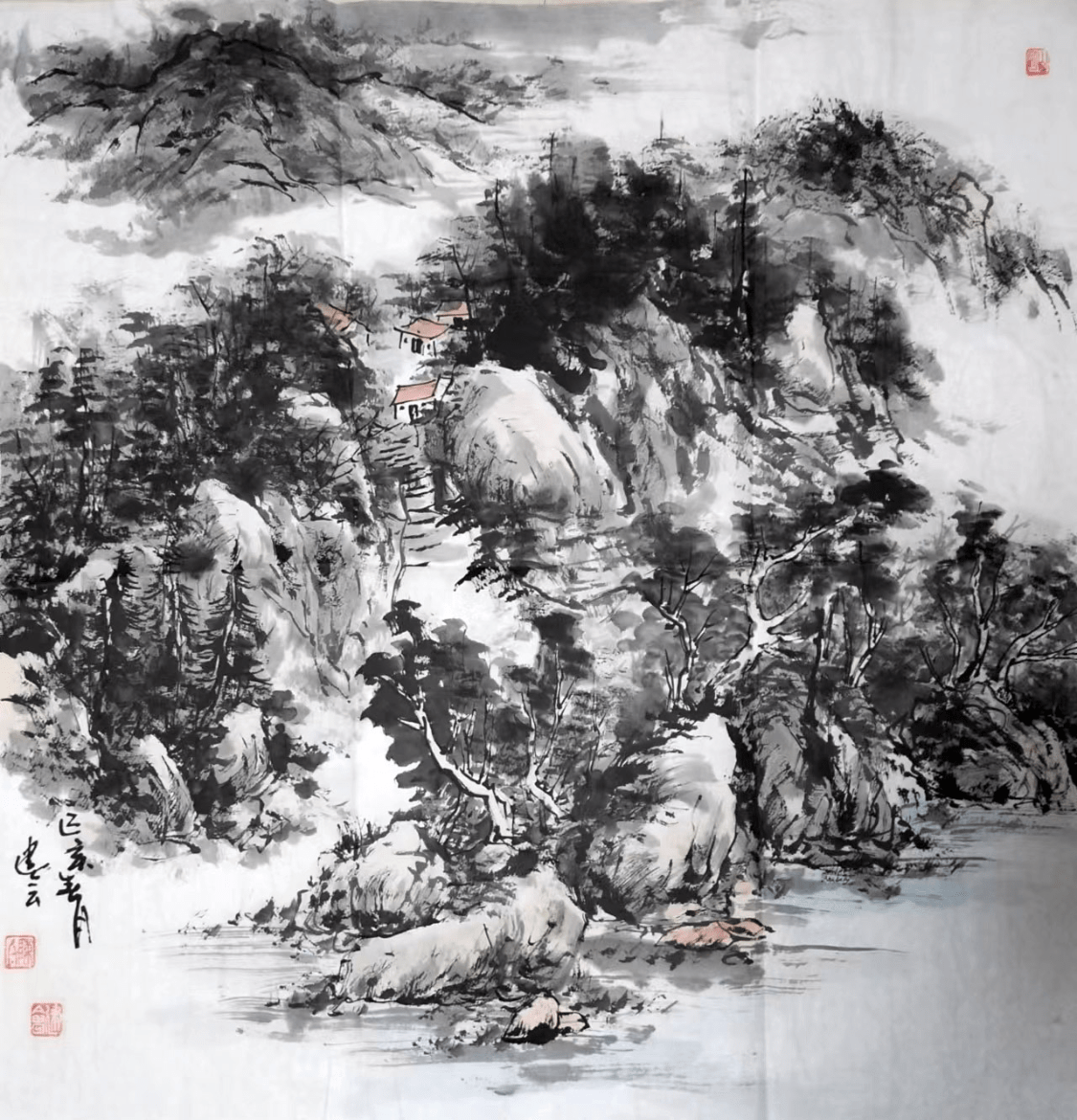 2023中国著名书画家陈建会新春送福大拜年暨贺岁作品展_国画院_艺术品