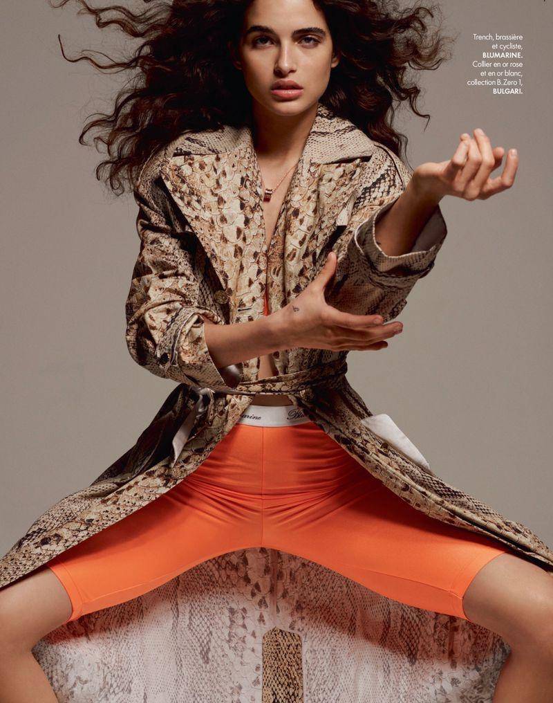 意大利名模琪亚拉·席尔西(chiarascelsi)时尚杂志成功模特_封面_穿着