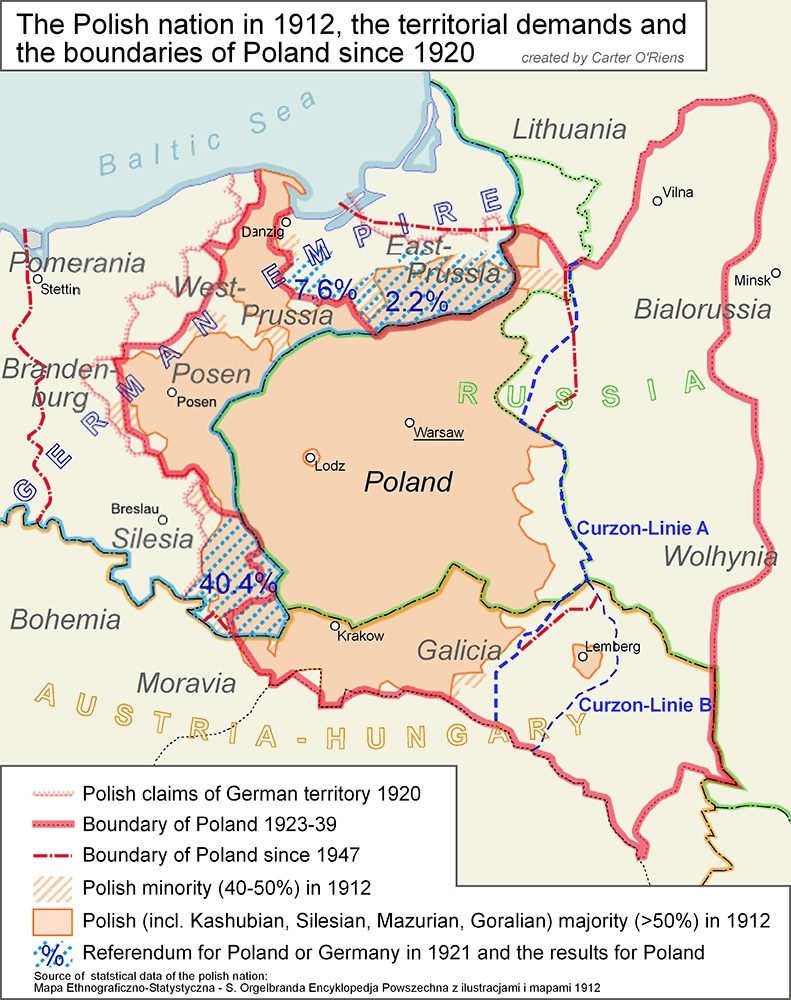 苏德瓜分波兰地图图片