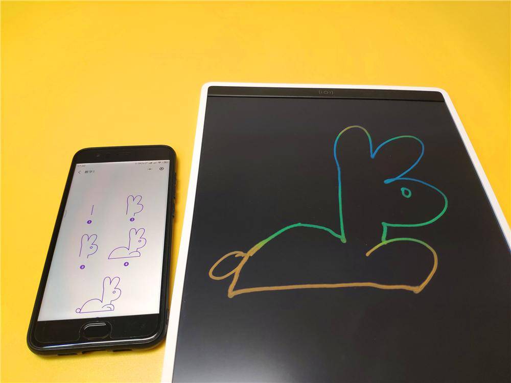 米家液晶小黑板 多彩版，安全环保，随手涂鸦，老少皆宜