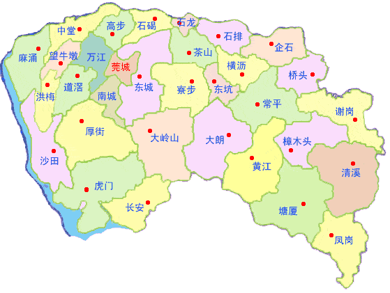广东省行政区划调整方案探究,东莞设立六个市辖区,珠海并入中山_汕头