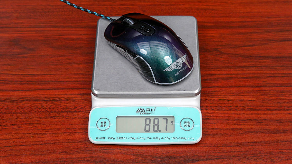 新贵GX6 Pro幻彩漆有线游戏鼠标评测：炫彩外观，出色手感