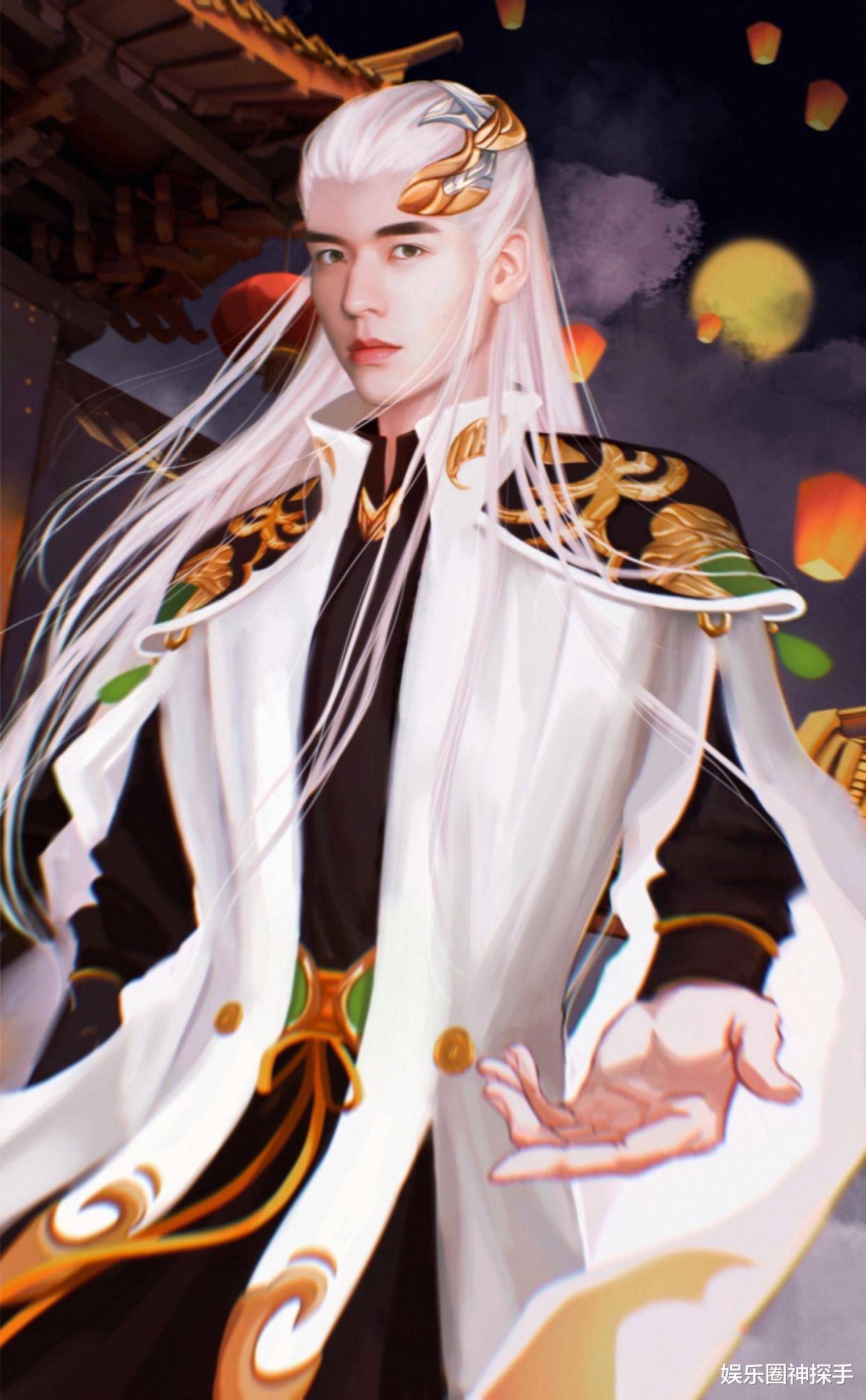 看到龚俊为梦幻西游画的画,粉丝:不愧是"灵魂画手"!_网友_张哲瀚_画风