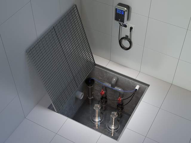 地下车库排水系统如何应对暴雨?智能雨水排水系统_电机_水井_传统